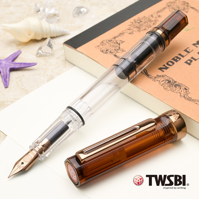 TWSBI ツイスビー 万年筆 ECO クリーム ローズゴールド | ペンハウス