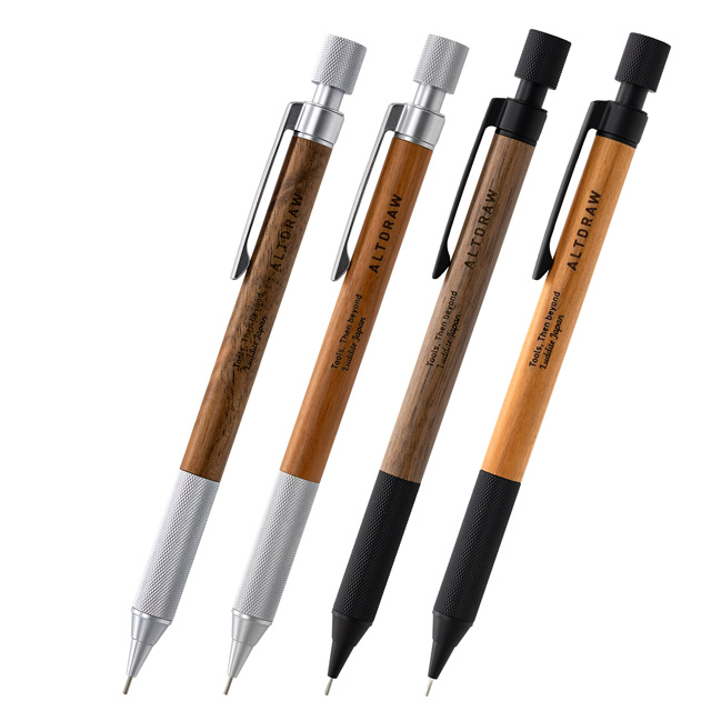 シャーペン 0.5mm ラダイト Luddite ALTDRAW Wood Model 0.5mm | ペン
