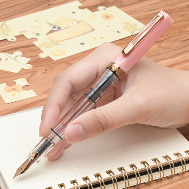 ね*ト様 万年筆 2本セット ピンク シルバー TWSBI（ツイスビー） 万年筆 ECO ピンクレモネード with/B | ペンハウス
