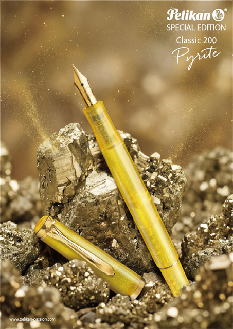 Pelikan ペリカン 特別生産品 万年筆 ボトルインク セット パイライト