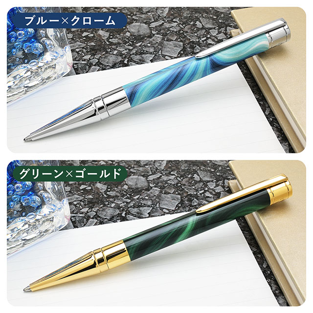 S.T. Dupont エステーデュポン D-イニシャルボールペン グリーン エス・テー・デュポン ボールペン イニシャル GEODE | ペンハウス