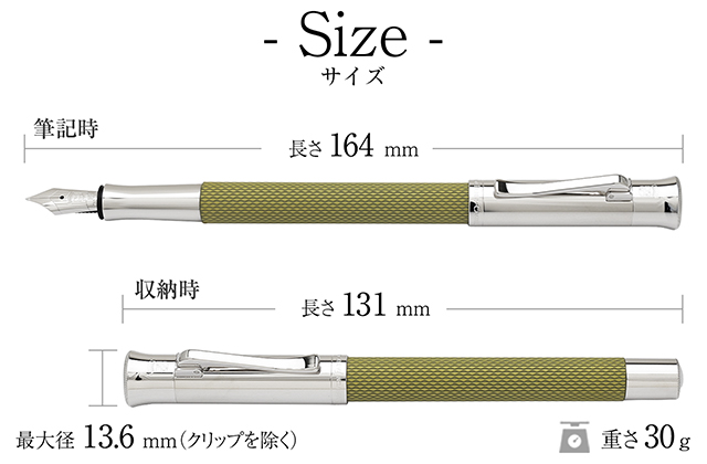 ファーバーカステル 数量限定 万年筆 伯爵コレクション ギロシェ