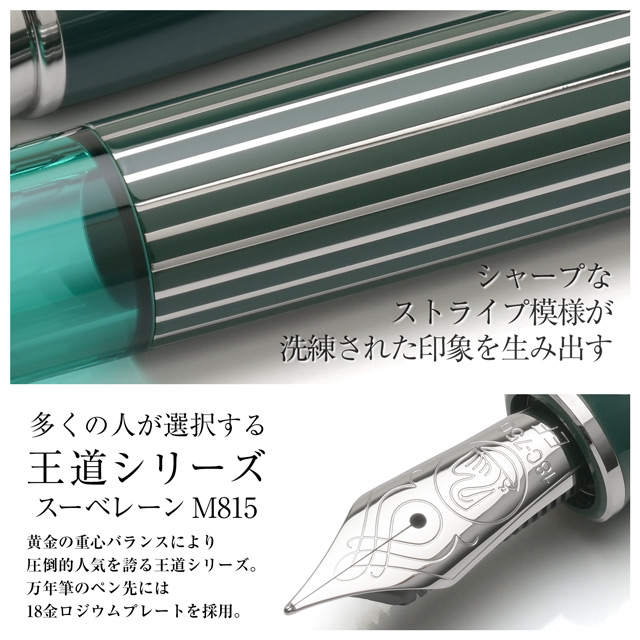 Pelikan ペリカン 万年筆 特別生産品 スーベレーン M815 メタル