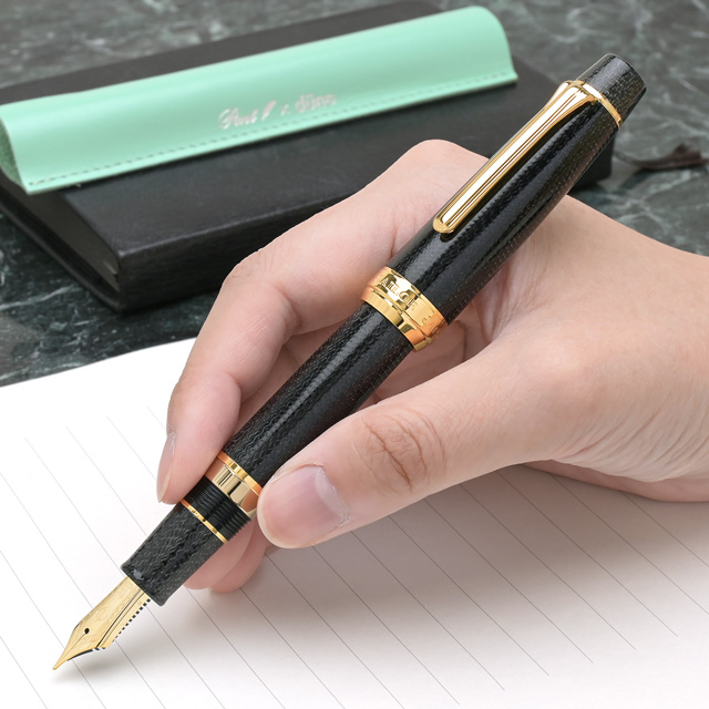 SAILOR 万年筆 14K ペン先 ブラック SAILOR セーラー万年筆 限定品 万年筆 ブラックマイカルタ | ペンハウス