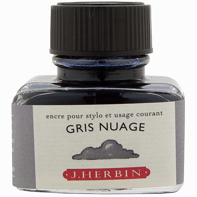 HERBIN（エルバン） ボトルインク トラディショナルインク30ml HB13008 グリヌアージュ