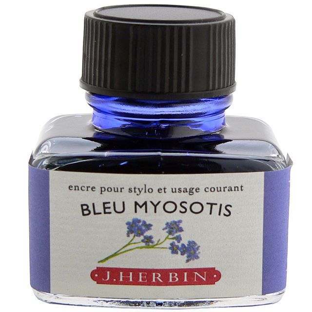 HERBIN（エルバン） ボトルインク トラディショナルインク30ml HB13015 忘れな草ブルー