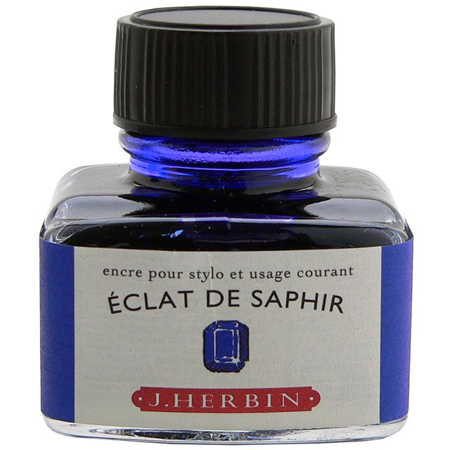 HERBIN（エルバン） ボトルインク トラディショナルインク30ml HB13016 サファイアブルー