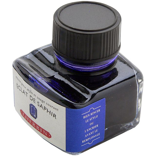 HERBIN エルバン ボトルインク トラディショナルインク30ml HB13016 サファイアブルー | 世界の筆記具ペンハウス