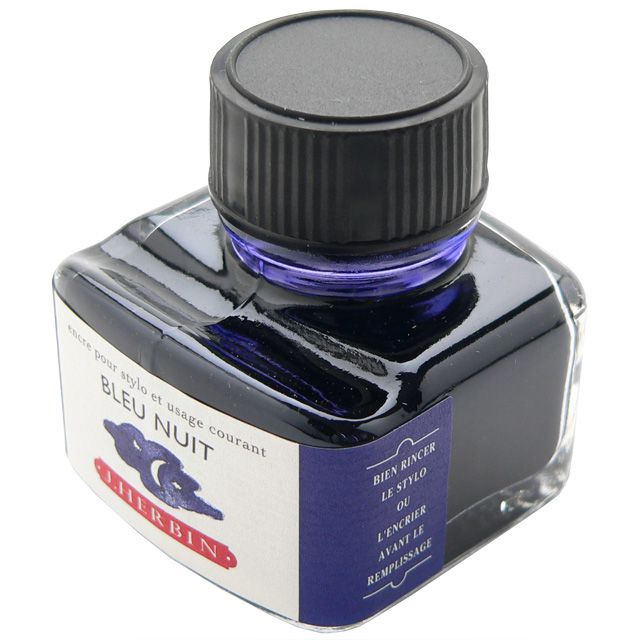 HERBIN（エルバン） ボトルインク トラディショナルインク30ml HB13019 ナイトブルー