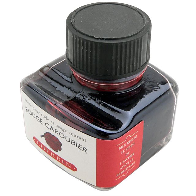 HERBIN（エルバン） ボトルインク トラディショナルインク30ml HB13022 イナゴマメレッド