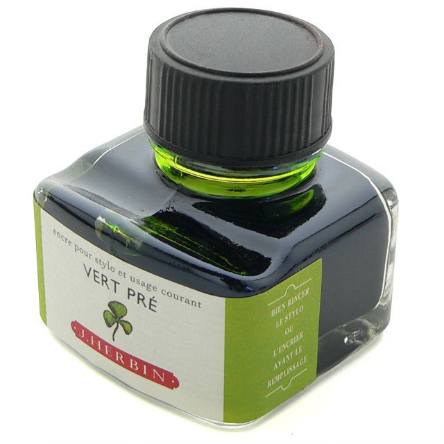 HERBIN（エルバン） ボトルインク トラディショナルインク30ml HB13031 ライトグリーン