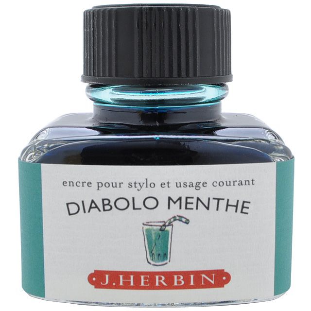 HERBIN（エルバン） ボトルインク トラディショナルインク30ml HB13033 ミントグリーン