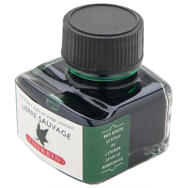 HERBIN（エルバン） ボトルインク トラディショナルインク30ml HB13037 アイビーグリーン