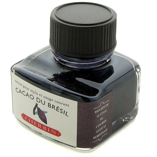 HERBIN（エルバン） ボトルインク トラディショナルインク30ml HB13045 ココアブラウン