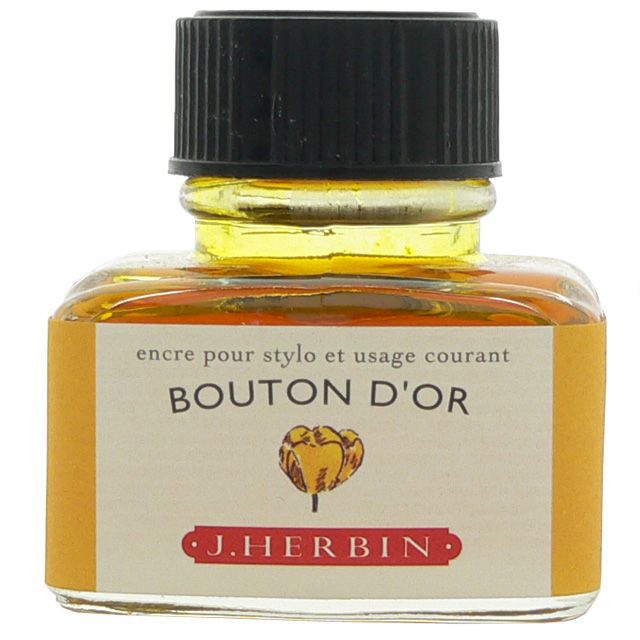 HERBIN（エルバン） ボトルインク トラディショナルインク30ml HB13053 ブトンドール