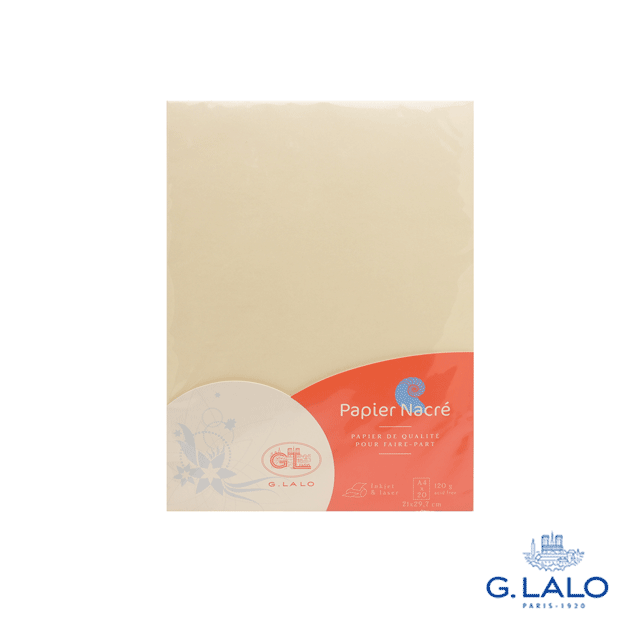 G.LALO（ジョルジュ・ラロ） パールシリーズ GL45016 A4便箋