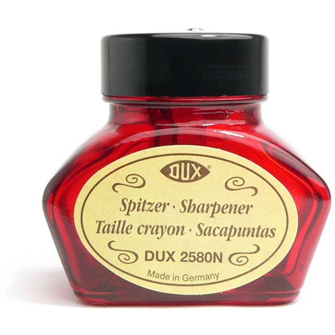 DUX（ダックス） 鉛筆削り インクボトル型シャープナー レッド DX-2580RO