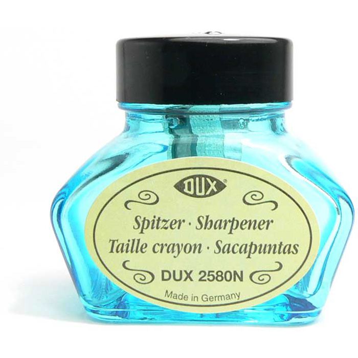 DUX（ダックス） 鉛筆削り インクボトル型シャープナー ブルー DX-2580BL