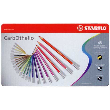 スタビロ 色鉛筆 カーブオテロ 14486 48色セット