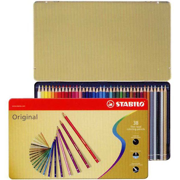 STABILO（スタビロ） 色鉛筆 オリジナル 38色セット 87786