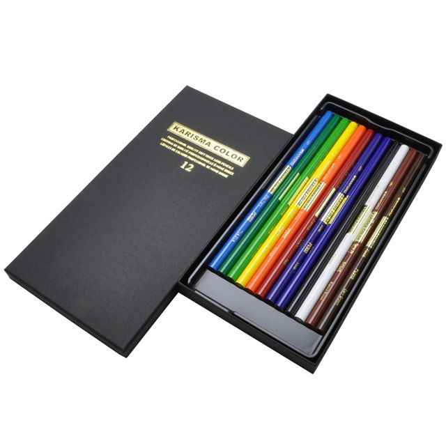 Berol ベロール 色鉛筆 カリスマ カラーペンシル 12色セット | 世界の 
