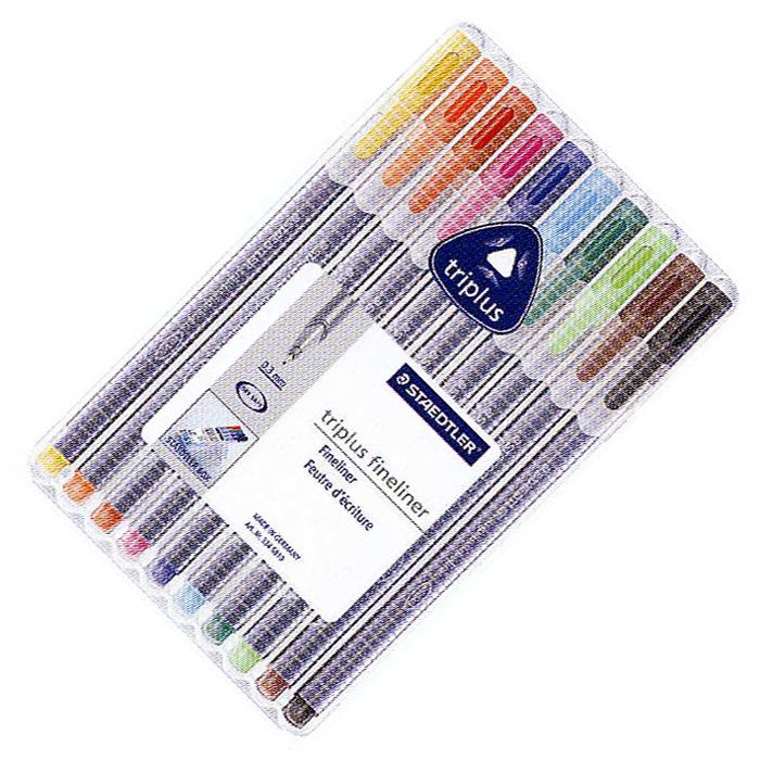 STAEDTLER（ステッドラー） ファインライナー トリプラス 334SB10 10色セット