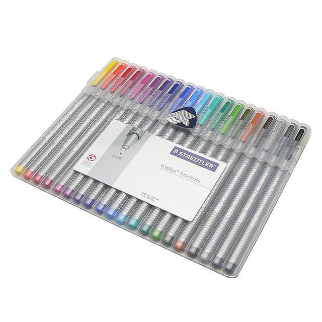 STAEDTLER（ステッドラー） ファインライナー トリプラス 334SB20 20色セット