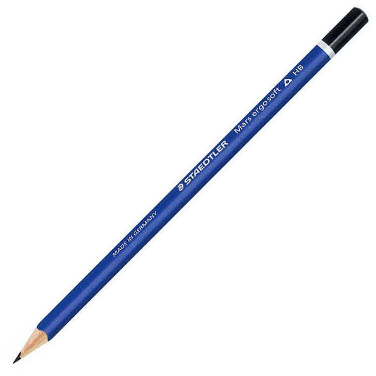 STAEDTLER（ステッドラー） 鉛筆 マルス エルゴソフト 150 軸径7.5mm 1ダース