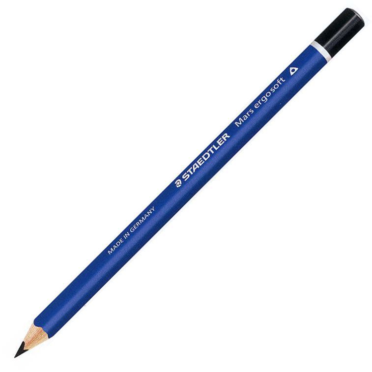 Staedtler ステッドラー ボールペン シャープペンシル 鉛筆 製図ペン 筆記具 マルス エルゴソフト 軸径9mm 1ダース 世界の筆記具ペンハウス