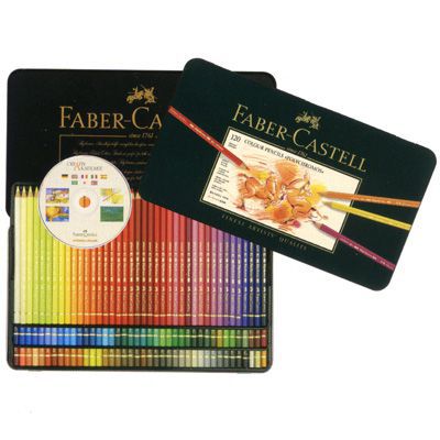 FABER-CASTELL（ファーバーカステル） 色鉛筆 ポリクロモス色鉛筆 110011 120色（缶入）