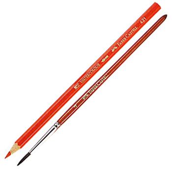 FABER-CASTELL（ファーバーカステル） 水彩色鉛筆 12色（赤色缶入）TFCB-WCP/12C