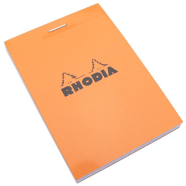 RHODIA ロディア メモ帳 ブロックロディア No.11 オレンジ 5mm方眼 単品 CF11200 世界の筆記具ペンハウス