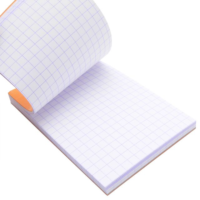 RHODIA（ロディア） ブロックロディア No.11 A7 単品 オレンジ 5mm方眼 CF11200