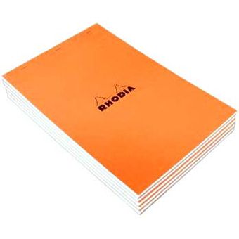 RHODIA（ロディア） 単品 ブロックロディア No.19（A4） 5mm方眼 オレンジ CF19200