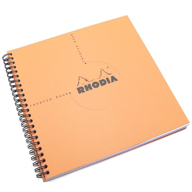 RHODIA（ロディア） リバースブック オレンジ 5mm方眼 CF193608