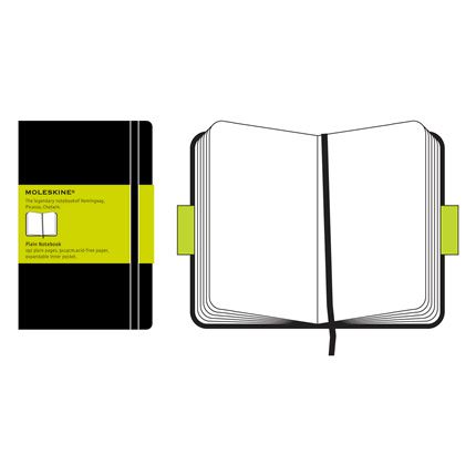 MOLESKINE（モレスキン） クラシック ポケットサイズ QP012 プレーンノートブック