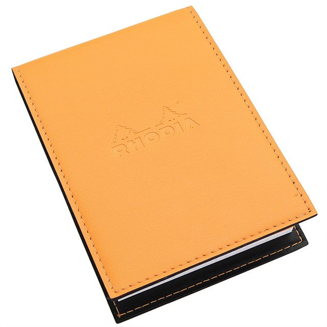 RHODIA（ロディア） メモパッド ブロックカバー エピュレ NO.11 オレンジ CF118118