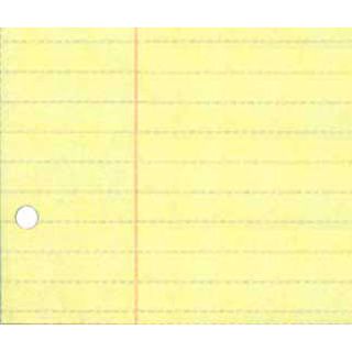 RHODIA（ロディア） 単品 ブロックロディア No.19（A4） 4穴入り 横罫 イエロ－ペーパー CF119660