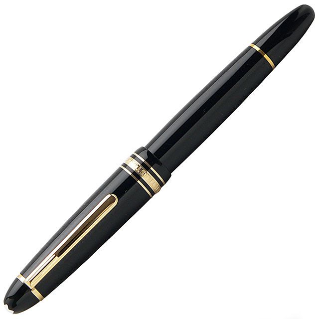 MONTBLANC 万年筆 モンブラン 万年筆 筆記具 マイスターシュテュック146 ブラック | 世界の筆記具ペンハウス