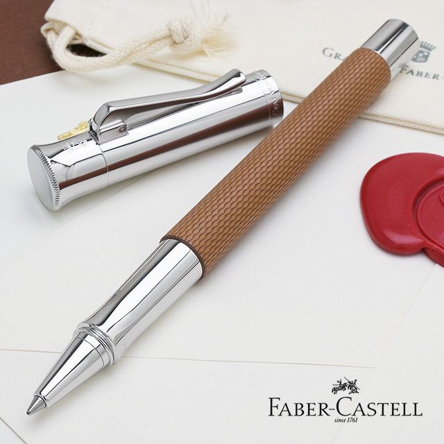 FABER-CASTELL（ファーバーカステル） ローラーボール ギロシェ コニャック（ブラウン） 146515