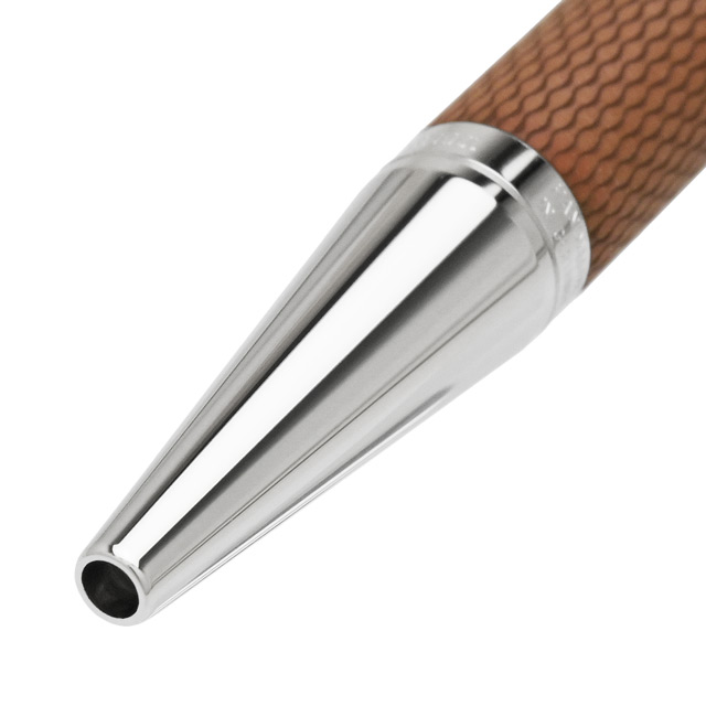 FABER-CASTELL ファーバーカステル ボールペン ギロシェ コニャック