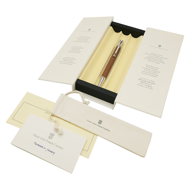 ファーバーカステル高級ボールペン　ギロシェ GRAF VON FABER-CASTELL Guilloche Black Edition｜ファーバー