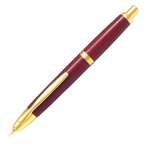 PILOT（パイロット） 万年筆 キャップレス FC-15SR-DR ディープレッド